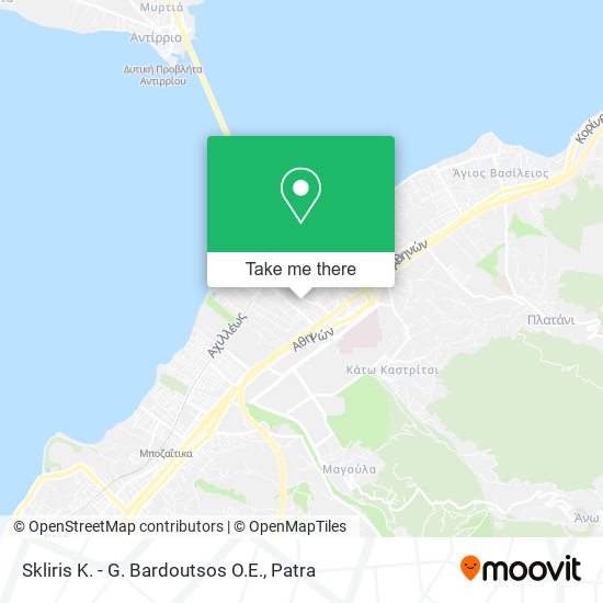 Skliris K. - G. Bardoutsos O.E. map