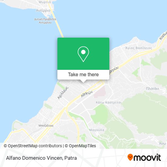 Alfano Domenico Vincen map