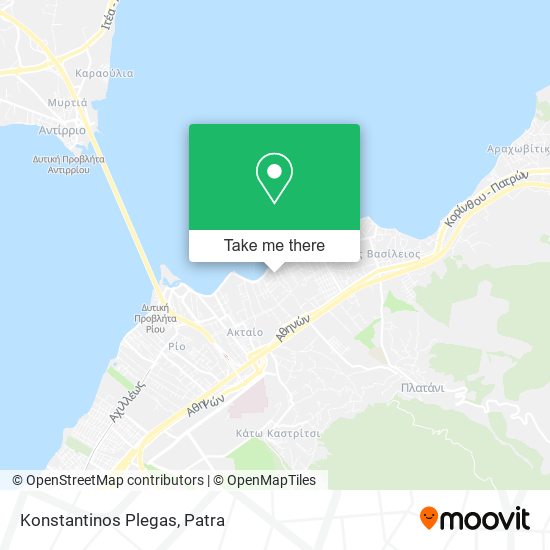 Konstantinos Plegas map