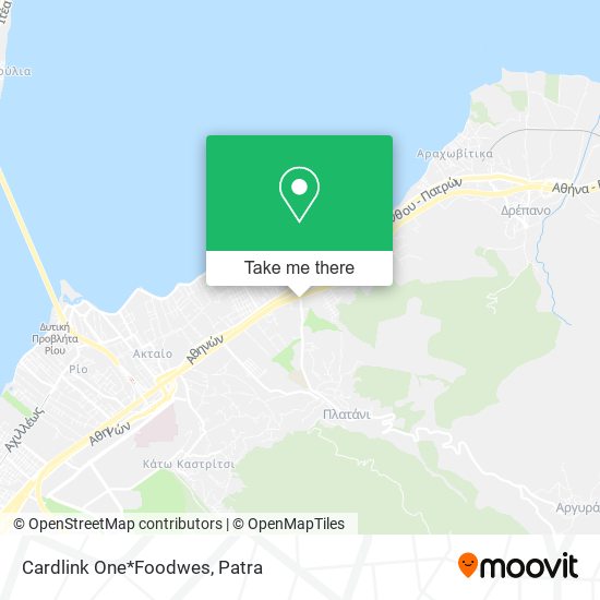 Cardlink One*Foodwes map