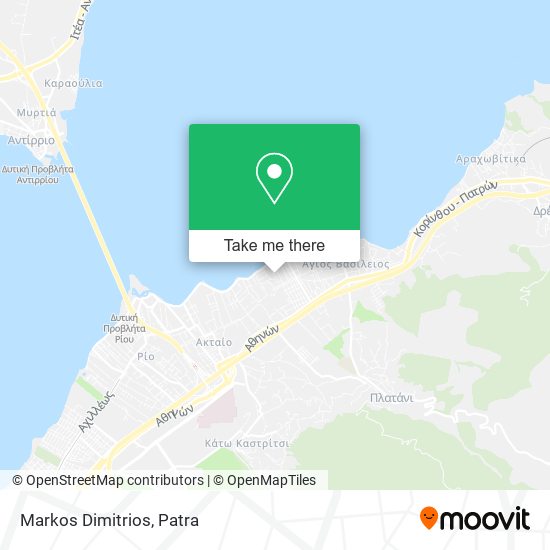 Markos Dimitrios map