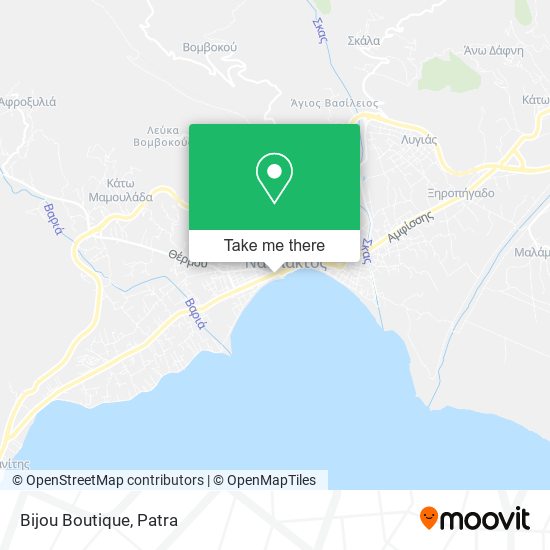 Bijou Boutique map
