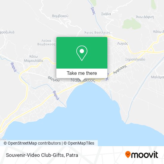 Souvenir-Video Club-Gifts map