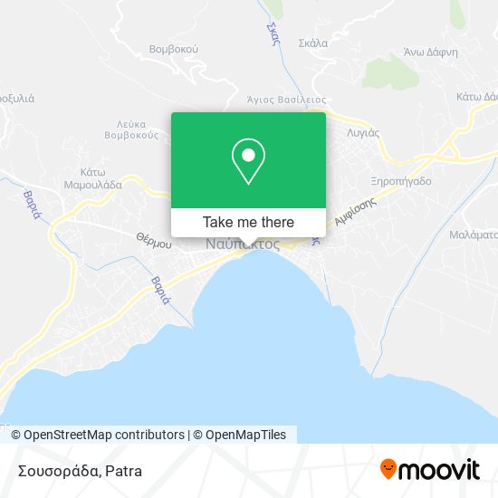 Σουσοράδα map