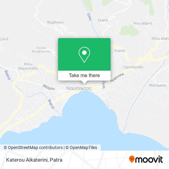 Katerou Aikaterini map