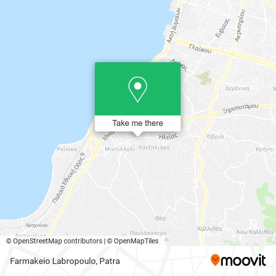 Farmakeio Labropoulo map