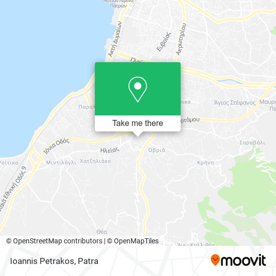 Ioannis Petrakos map
