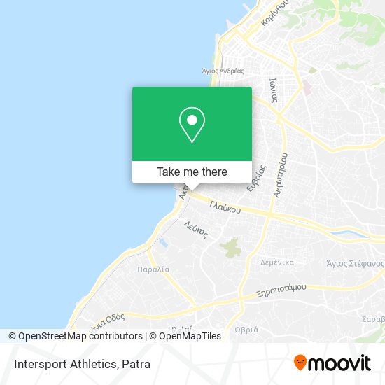 Intersport Athletics map
