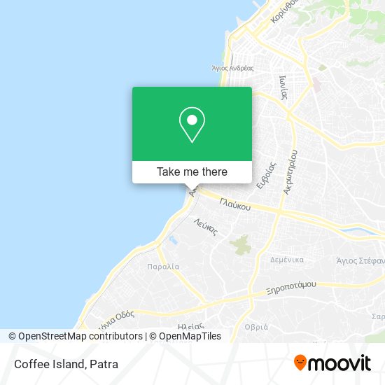 Coffee Island map
