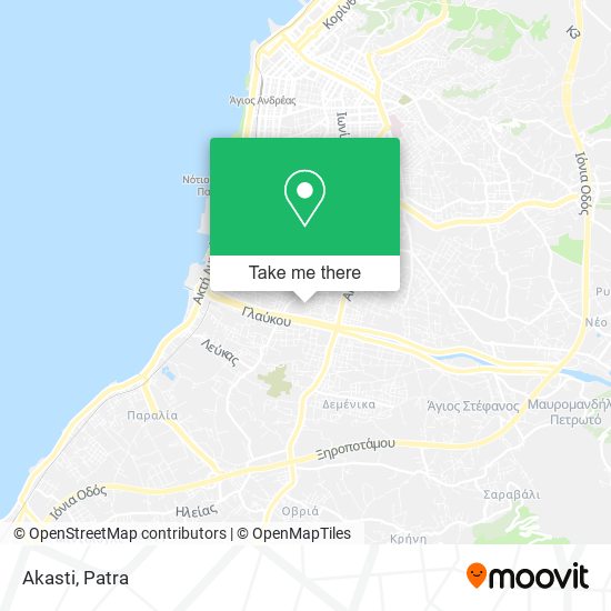 Akasti map