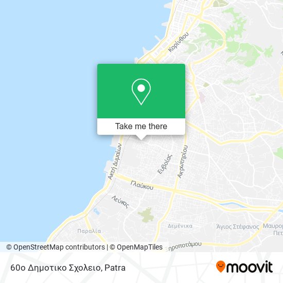 60ο Δημοτικο Σχολειο map