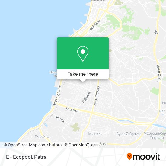E - Ecopool map
