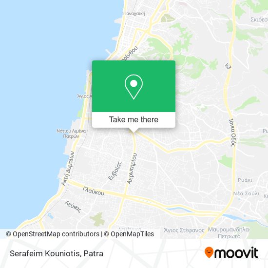 Serafeim Kouniotis map