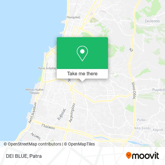 DEI BLUE map
