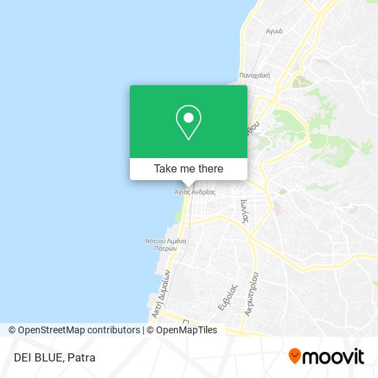 DEI BLUE map