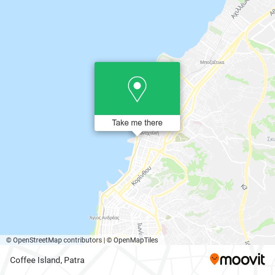 Coffee Island map
