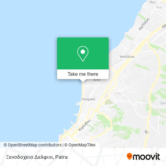 Ξενοδοχειο Δελφινι map