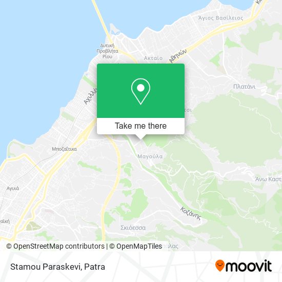 Stamou Paraskevi map