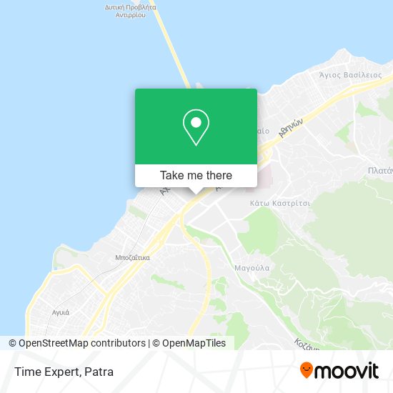 Time Expert map