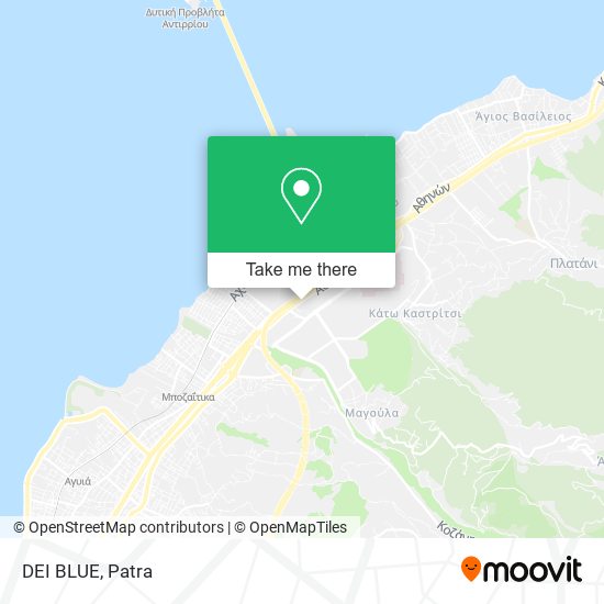 DEI BLUE map