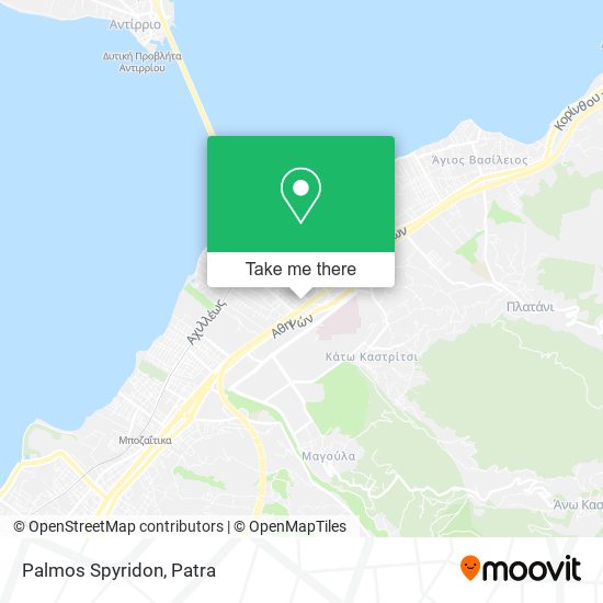 Palmos Spyridon map