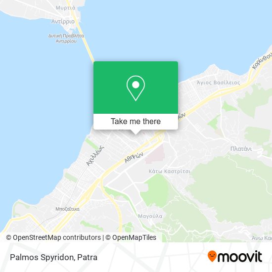 Palmos Spyridon map