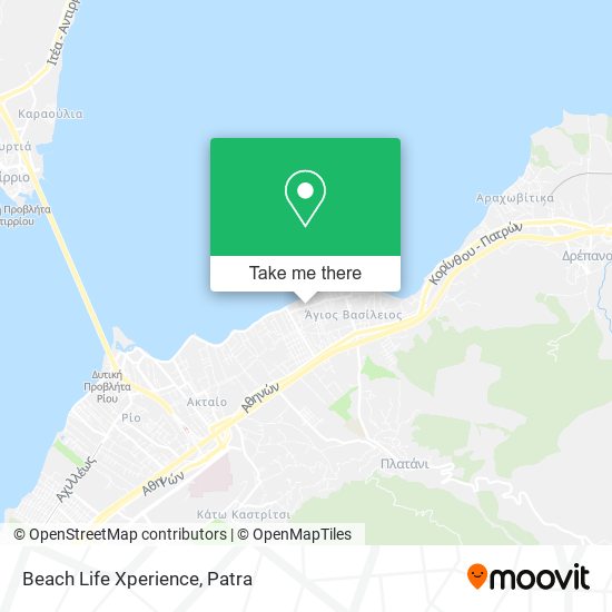 Beach Life Xperience map