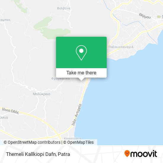Themeli Kallkiopi Dafn map