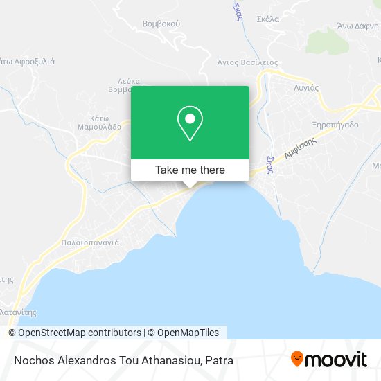 Nochos Alexandros Tou Athanasiou map