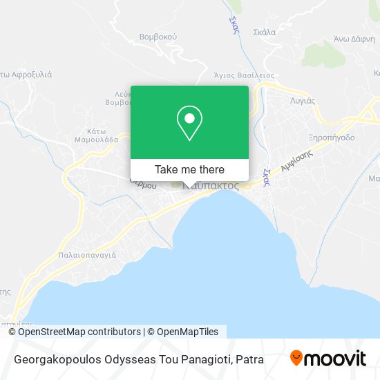 Georgakopoulos Odysseas Tou Panagioti map