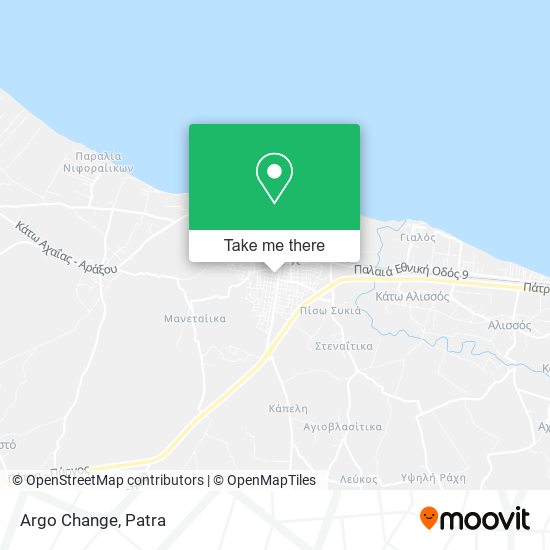 Argo Change map