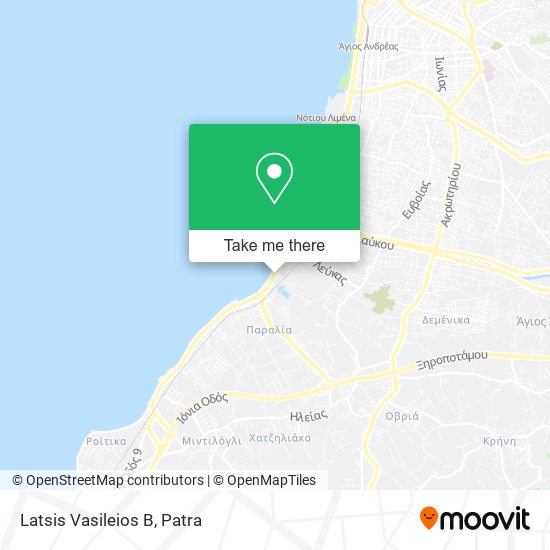 Latsis Vasileios B map
