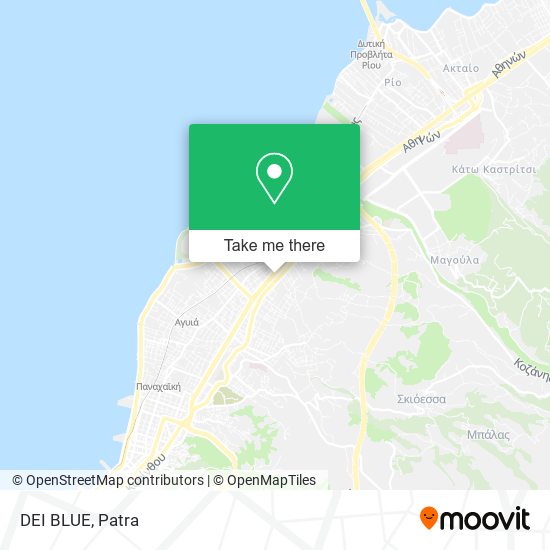 DEI BLUE map