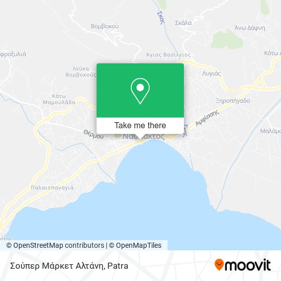 Σούπερ Μάρκετ Αλτάνη map