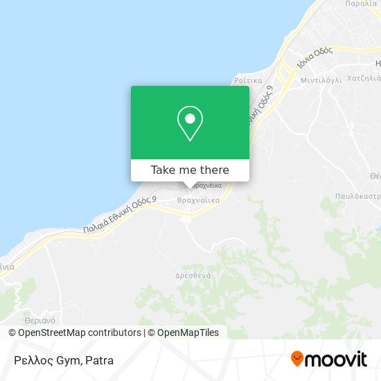 Ρελλος Gym map