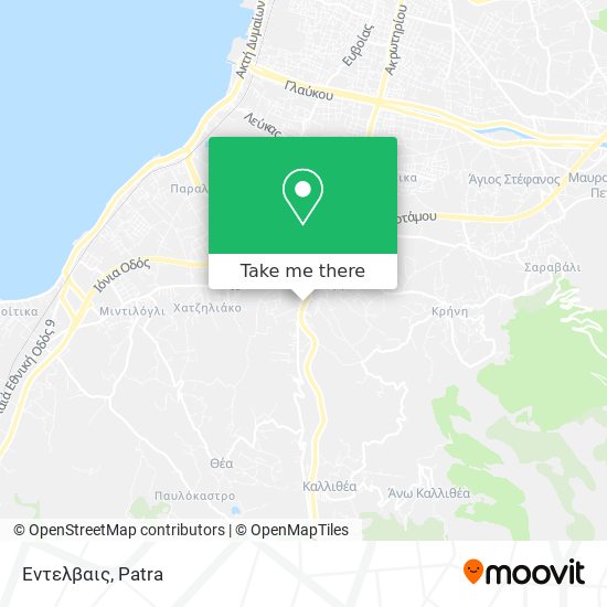 Εντελβαις map