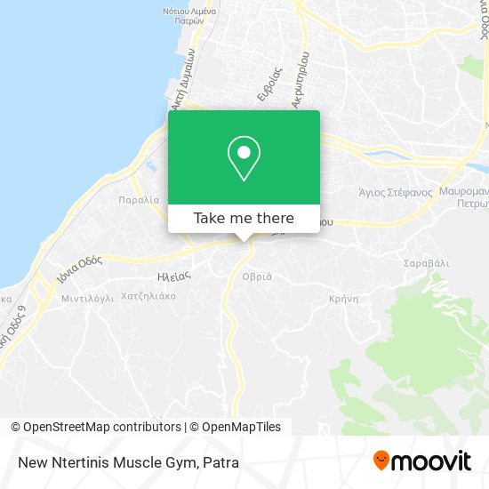 New Ntertinis Muscle Gym map