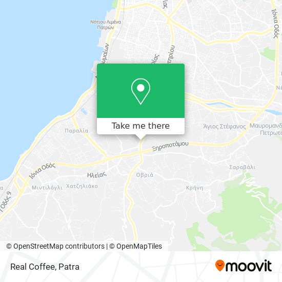 Real Coffee map