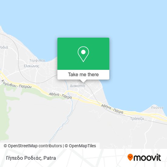 Γήπεδο Ροδιάς map