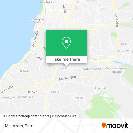 Makozers map