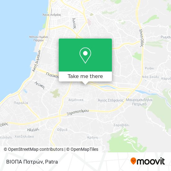 ΒΙΟΠΑ Πατρών map