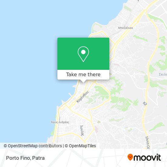 Porto Fino map