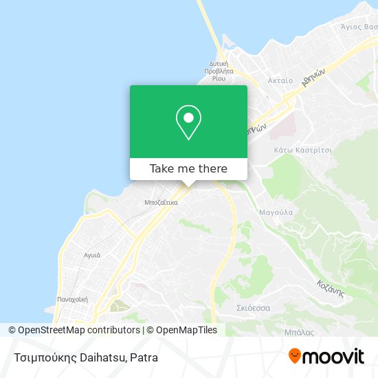 Τσιμπούκης Daihatsu map
