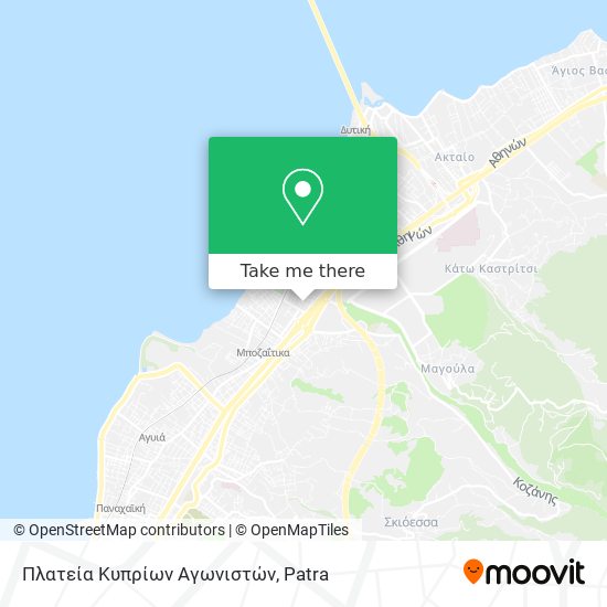 Πλατεία Κυπρίων Αγωνιστών map