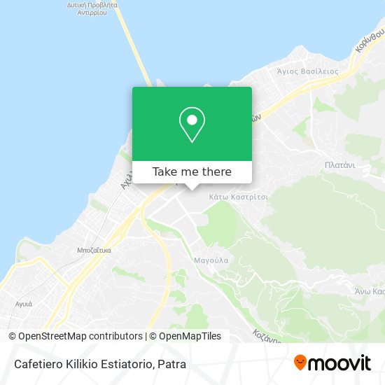 Cafetiero Kilikio Estiatorio map