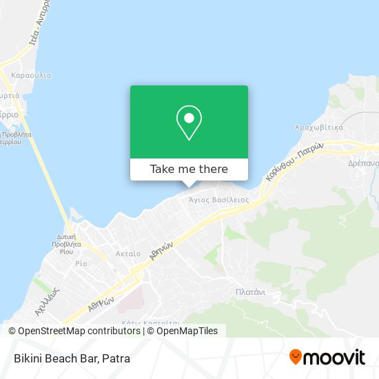 Bikini Beach Bar map
