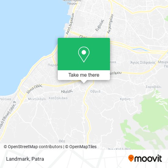 Landmark map