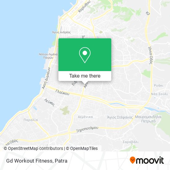 Gd Workout Fitness map