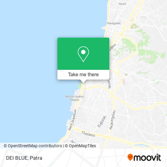 DEI BLUE map