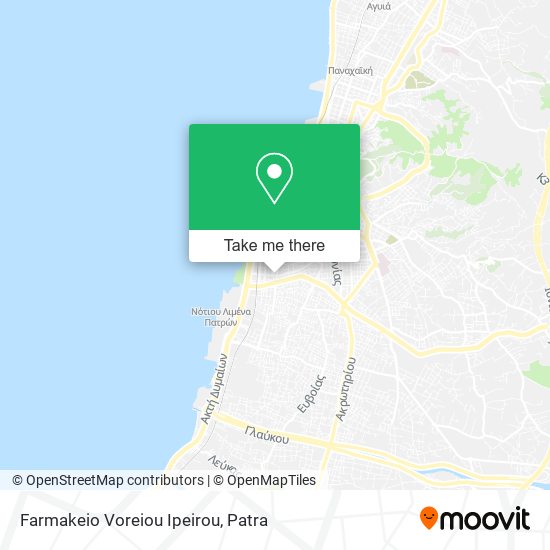 Farmakeio Voreiou Ipeirou map